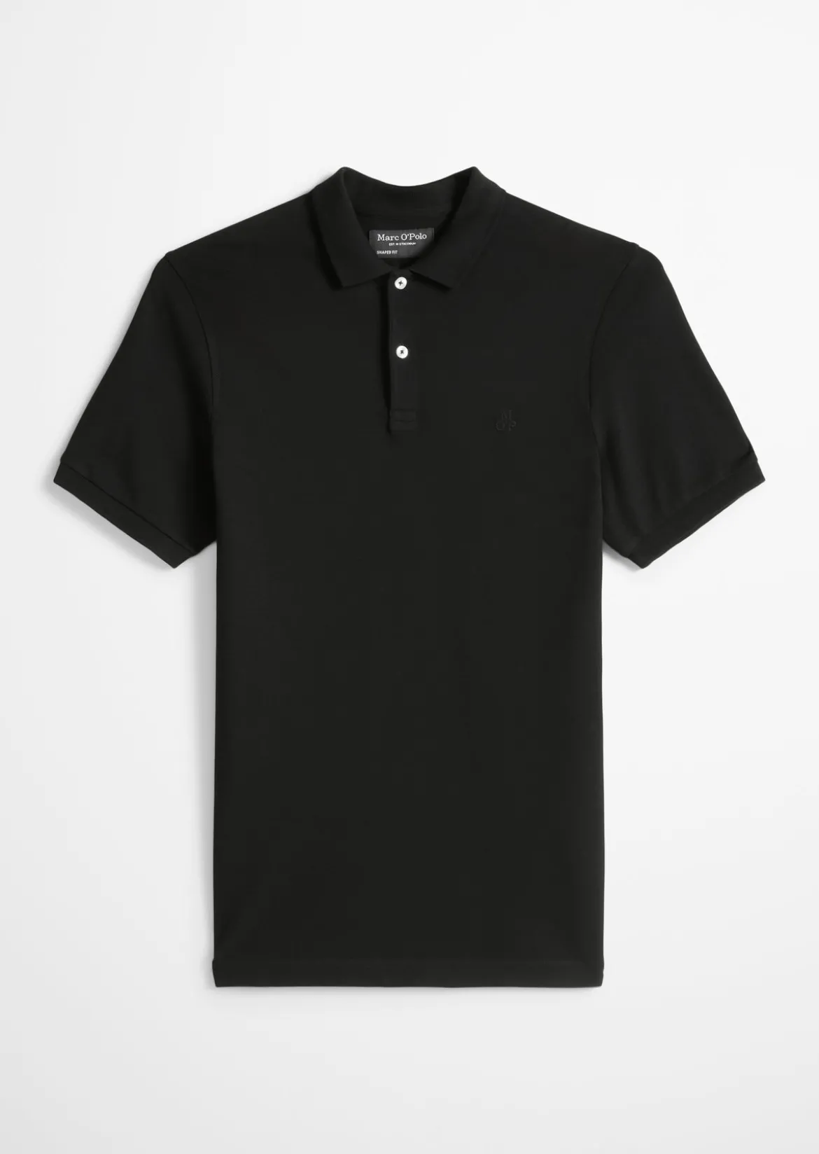 Poloshirt Piqué shaped aus Organic Cotton-Stretch