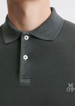 Poloshirt Piqué shaped aus Organic Cotton-Stretch