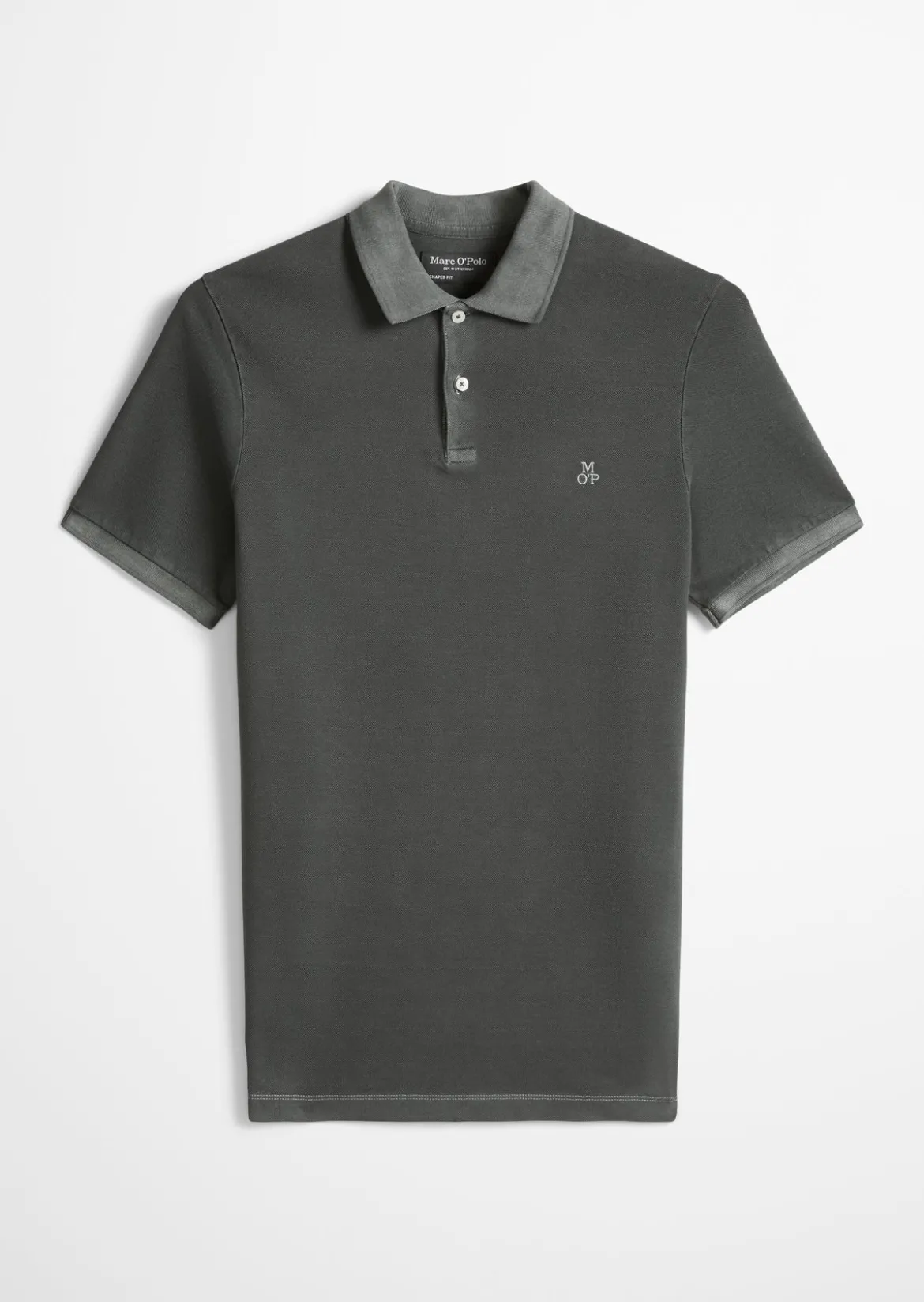 Poloshirt Piqué shaped aus Organic Cotton-Stretch