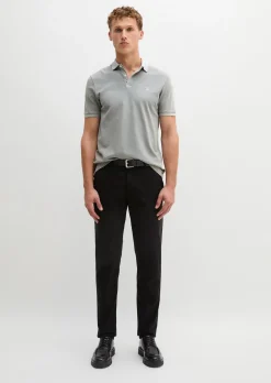 Poloshirt Piqué shaped aus Organic Cotton-Stretch