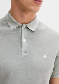 Poloshirt Piqué shaped aus Organic Cotton-Stretch