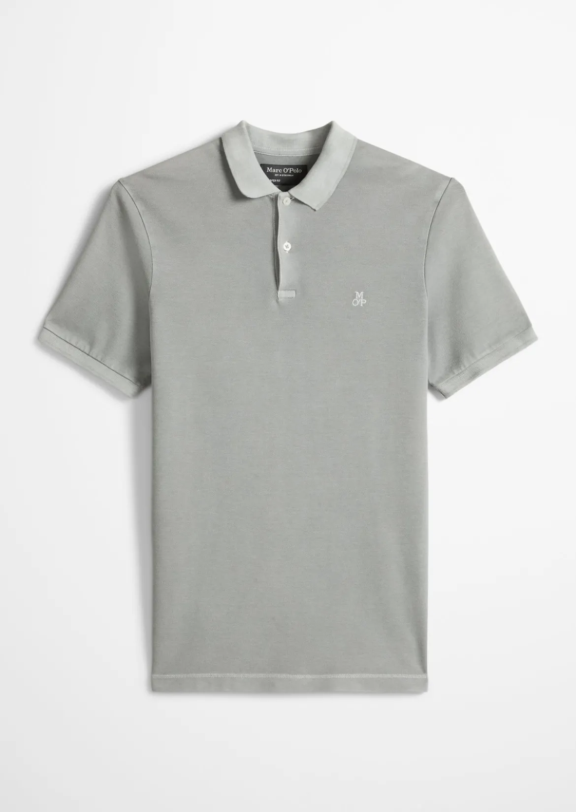 Poloshirt Piqué shaped aus Organic Cotton-Stretch