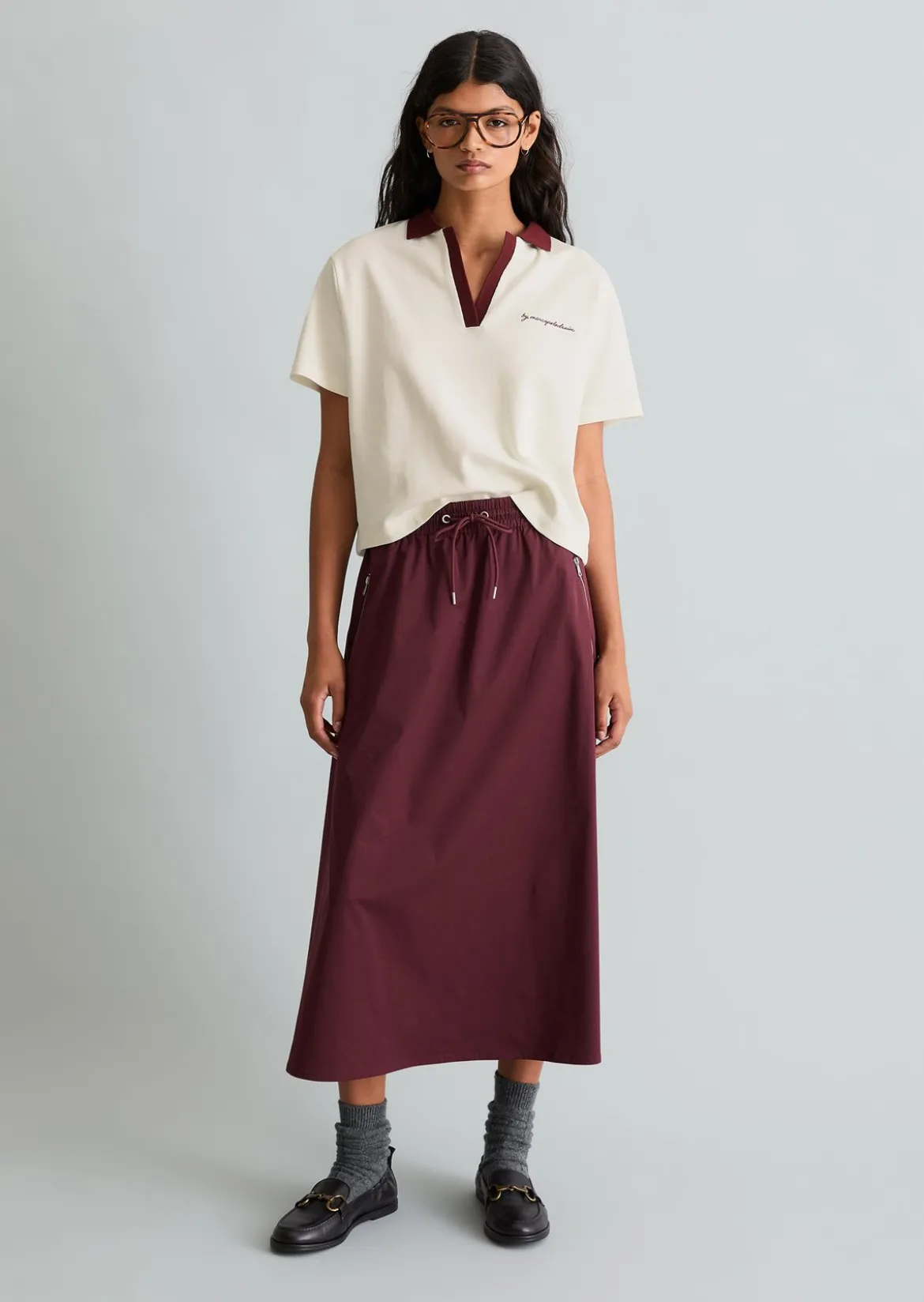 Poloshirt relaxed aus reiner Bio-Baumwolle