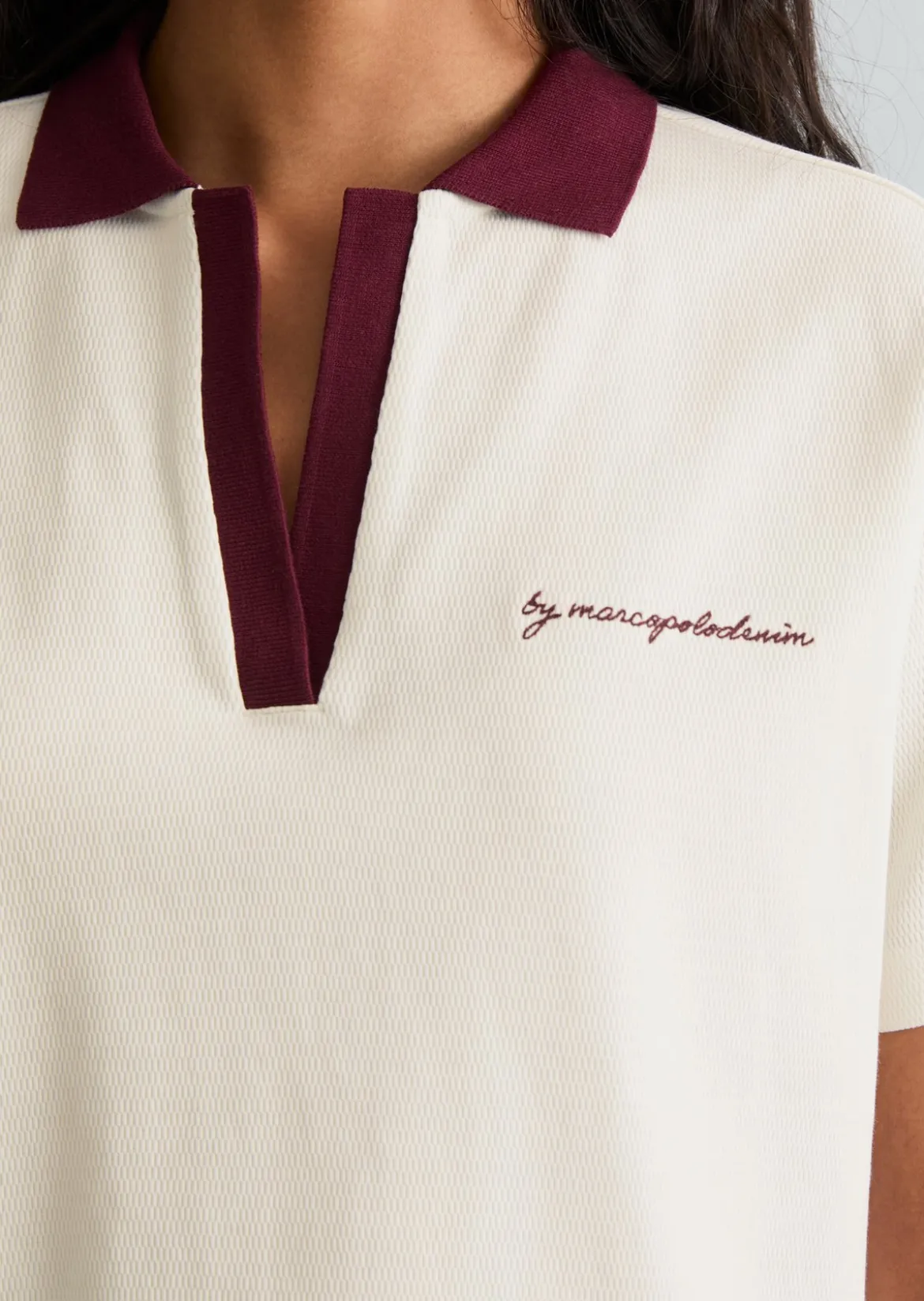 Poloshirt relaxed aus reiner Bio-Baumwolle