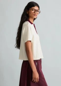 Poloshirt relaxed aus reiner Bio-Baumwolle