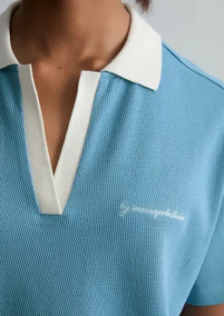 Poloshirt relaxed aus reiner Bio-Baumwolle