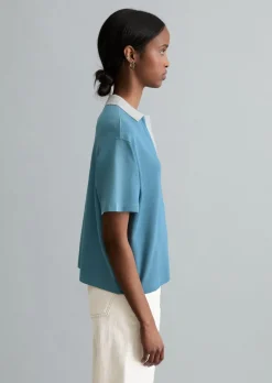 Poloshirt relaxed aus reiner Bio-Baumwolle