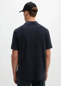 Poloshirt Towel.-Jersey regular aus weichem Jersey-Frottee