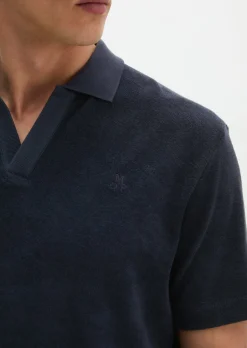 Poloshirt Towel.-Jersey regular aus weichem Jersey-Frottee