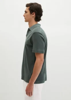 Poloshirt Towel.-Jersey regular aus weichem Jersey-Frottee