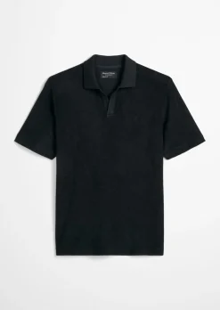 Poloshirt Towel.-Jersey regular aus weichem Jersey-Frottee