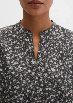 Print-Bluse regular aus TENCEL™ Lyocell