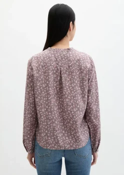 Print-Bluse regular aus TENCEL™ Lyocell