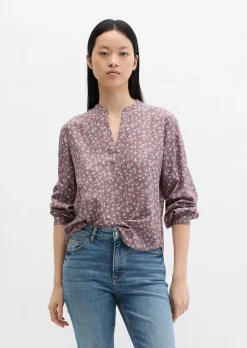 Print-Bluse regular aus TENCEL™ Lyocell