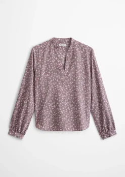 Print-Bluse regular aus TENCEL™ Lyocell