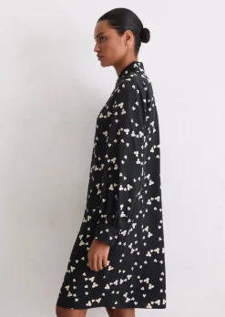 Print-Kleid loose aus LENZING™ ECOVERO™
