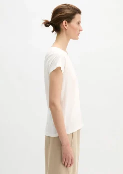 Print-T-Shirt regular aus leichtem Single Jersey