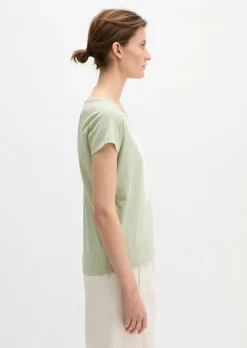 Print-T-Shirt regular aus leichtem Single Jersey