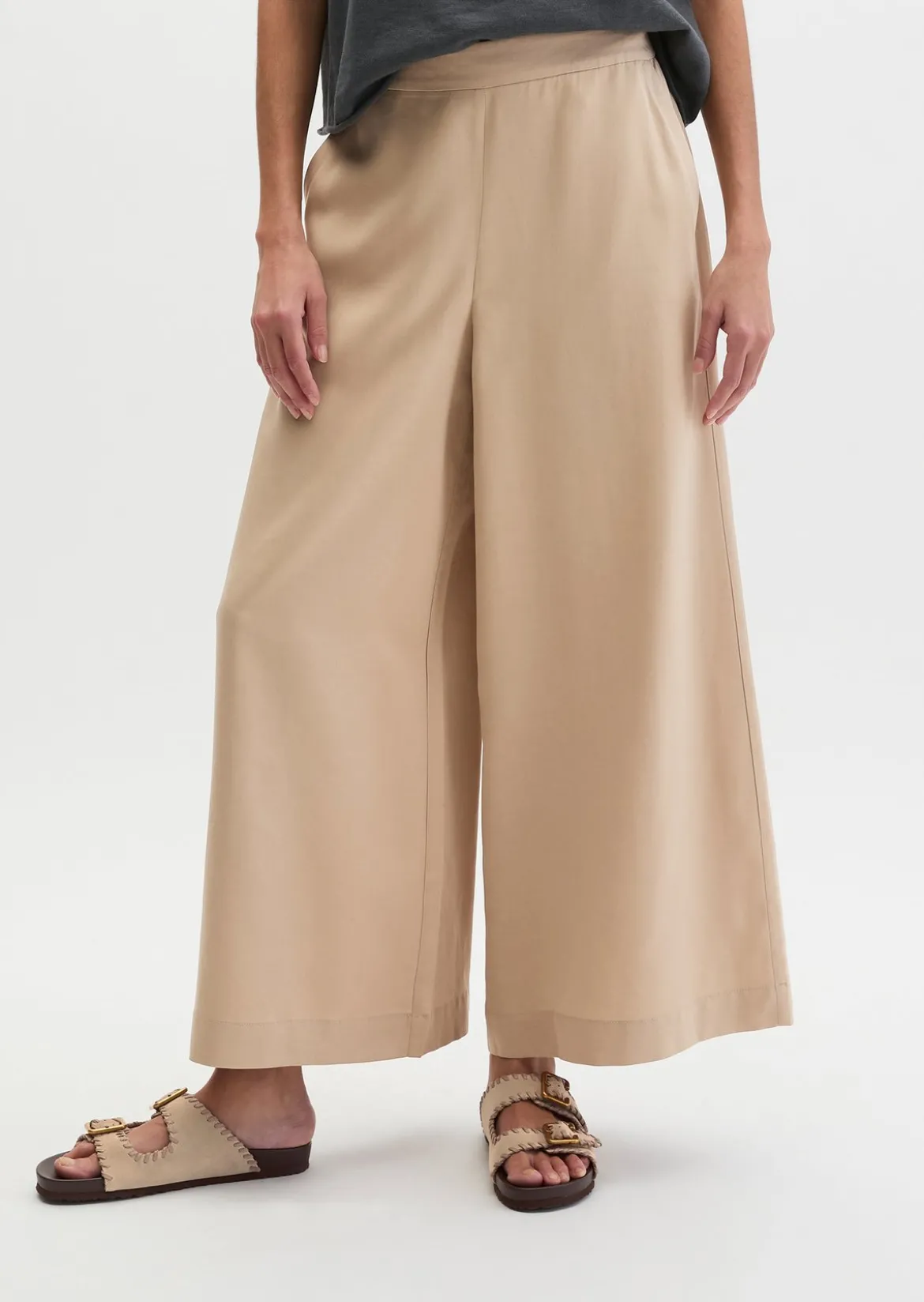 Pull-On-Culotte wide aus TENCEL™ Lyocell