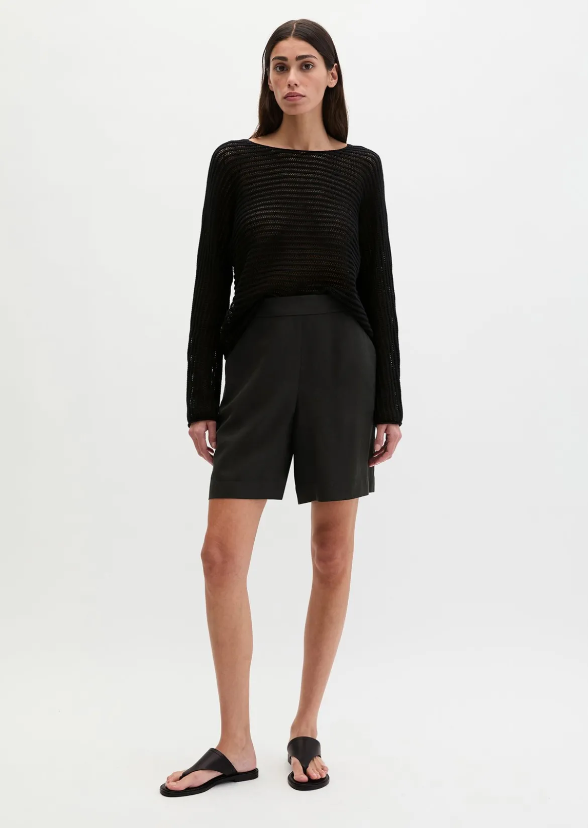 Pull-On-Shorts straight aus TENCEL™ Lyocell