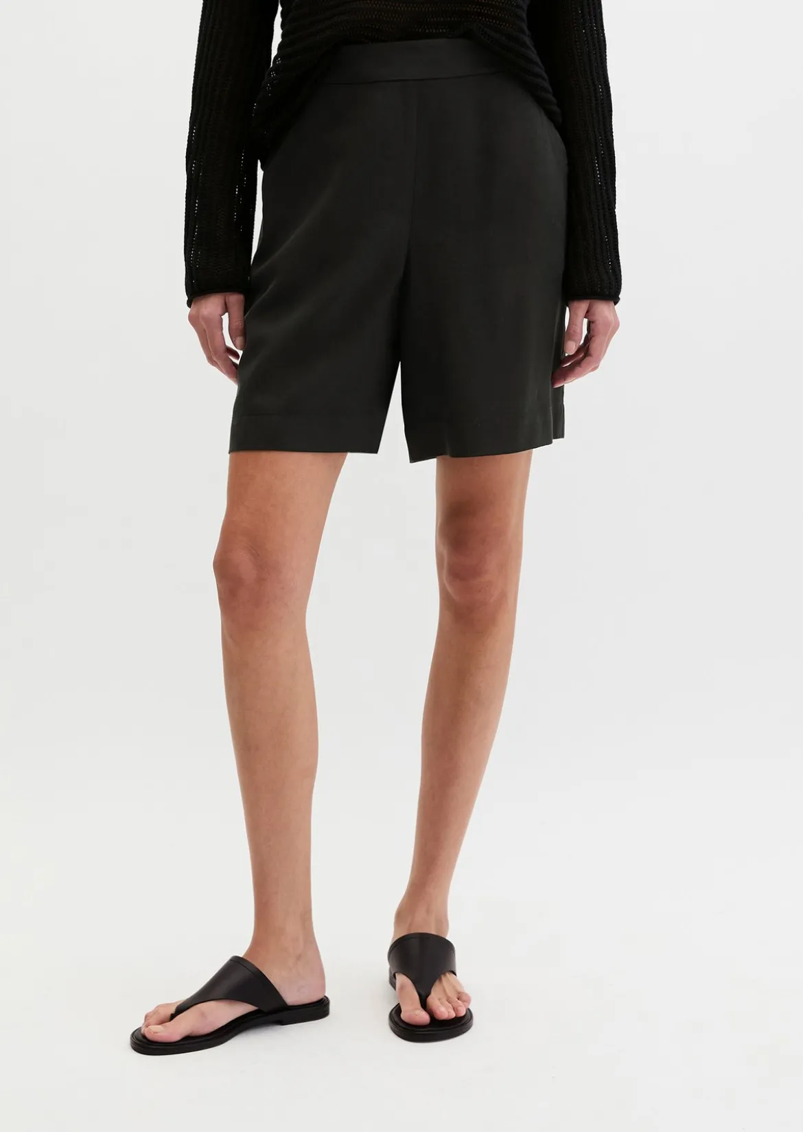 Pull-On-Shorts straight aus TENCEL™ Lyocell