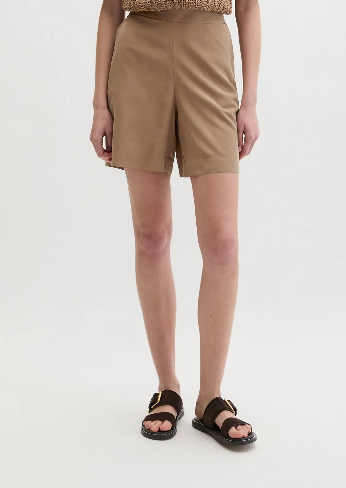 Pull-On-Shorts straight aus TENCEL™ Lyocell