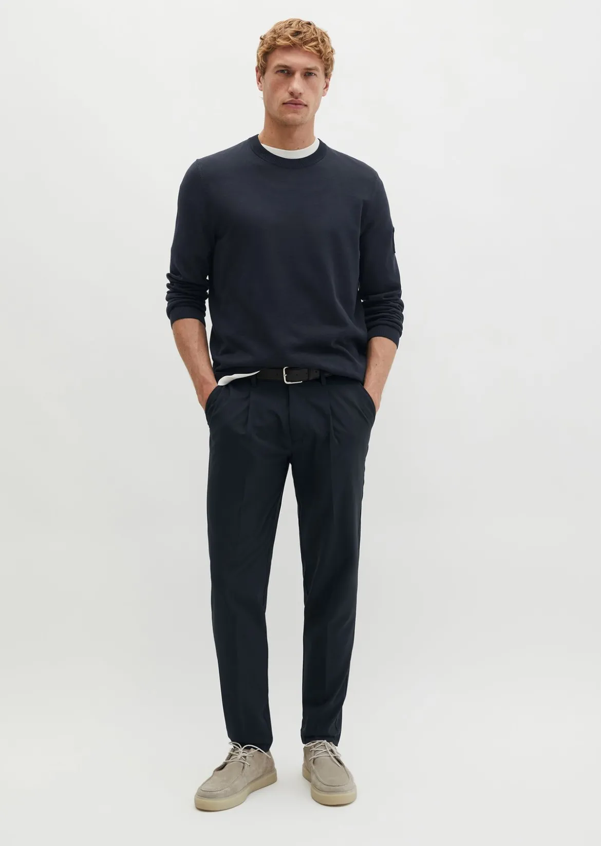 Pullover DFB Travel Collection aus reiner Bio-Baumwolle