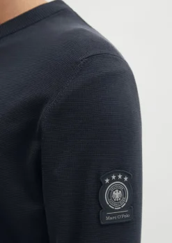 Pullover DFB Travel Collection aus reiner Bio-Baumwolle