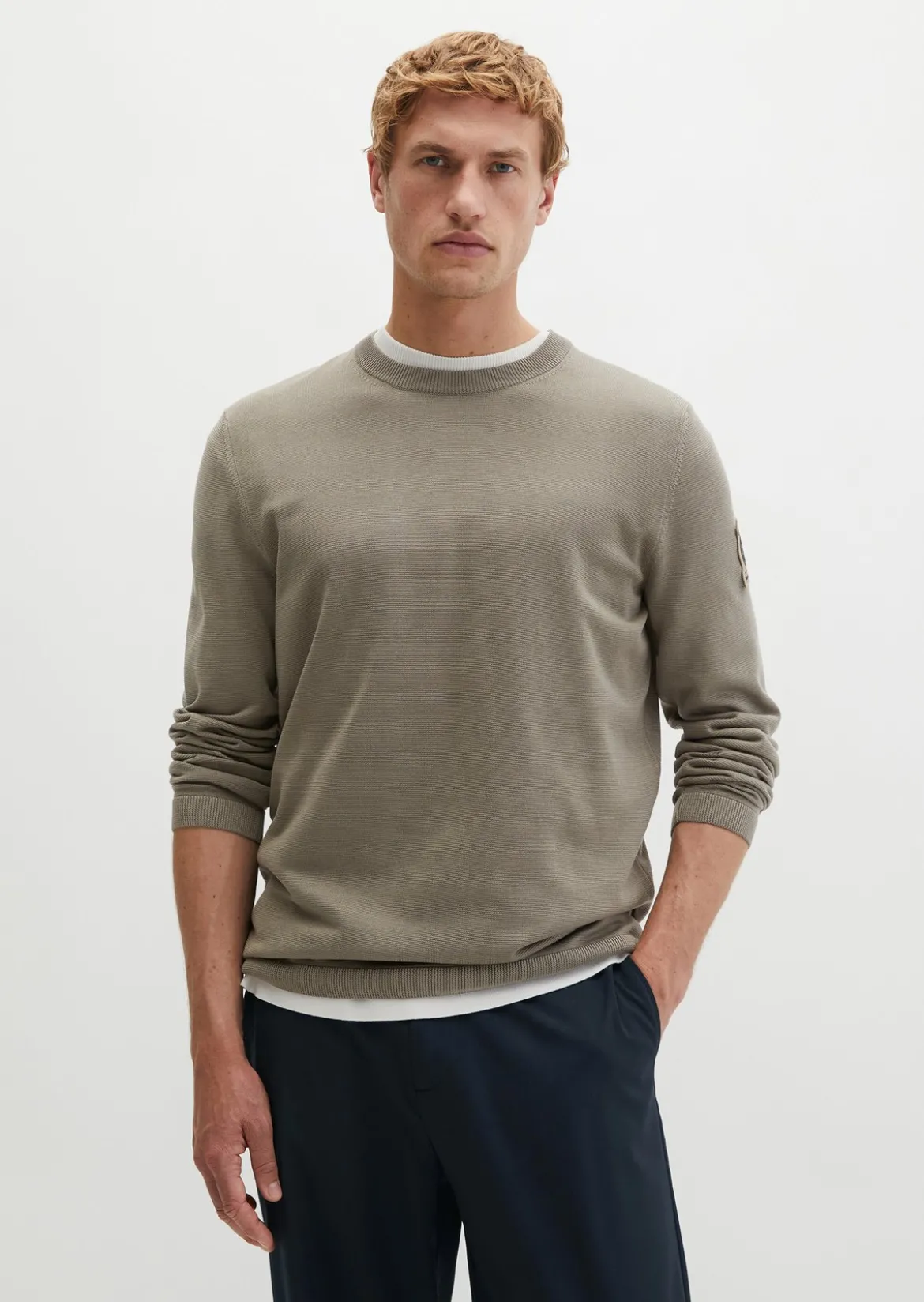 Pullover DFB Travel Collection aus reiner Bio-Baumwolle