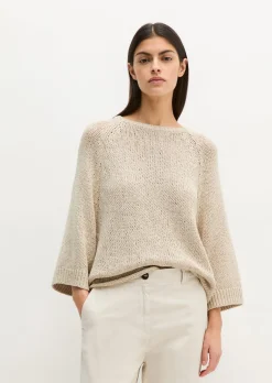 Pullover loose aus Bändchengarn