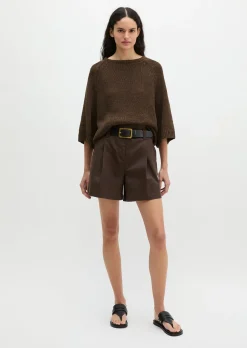 Pullover loose aus Bändchengarn