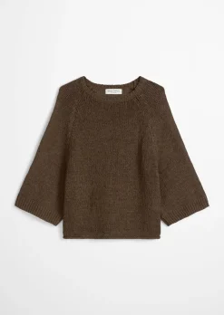 Pullover loose aus Bändchengarn