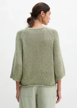 Pullover loose aus Bändchengarn
