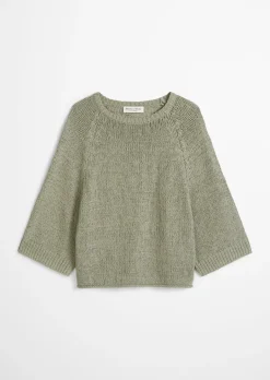 Pullover loose aus Bändchengarn