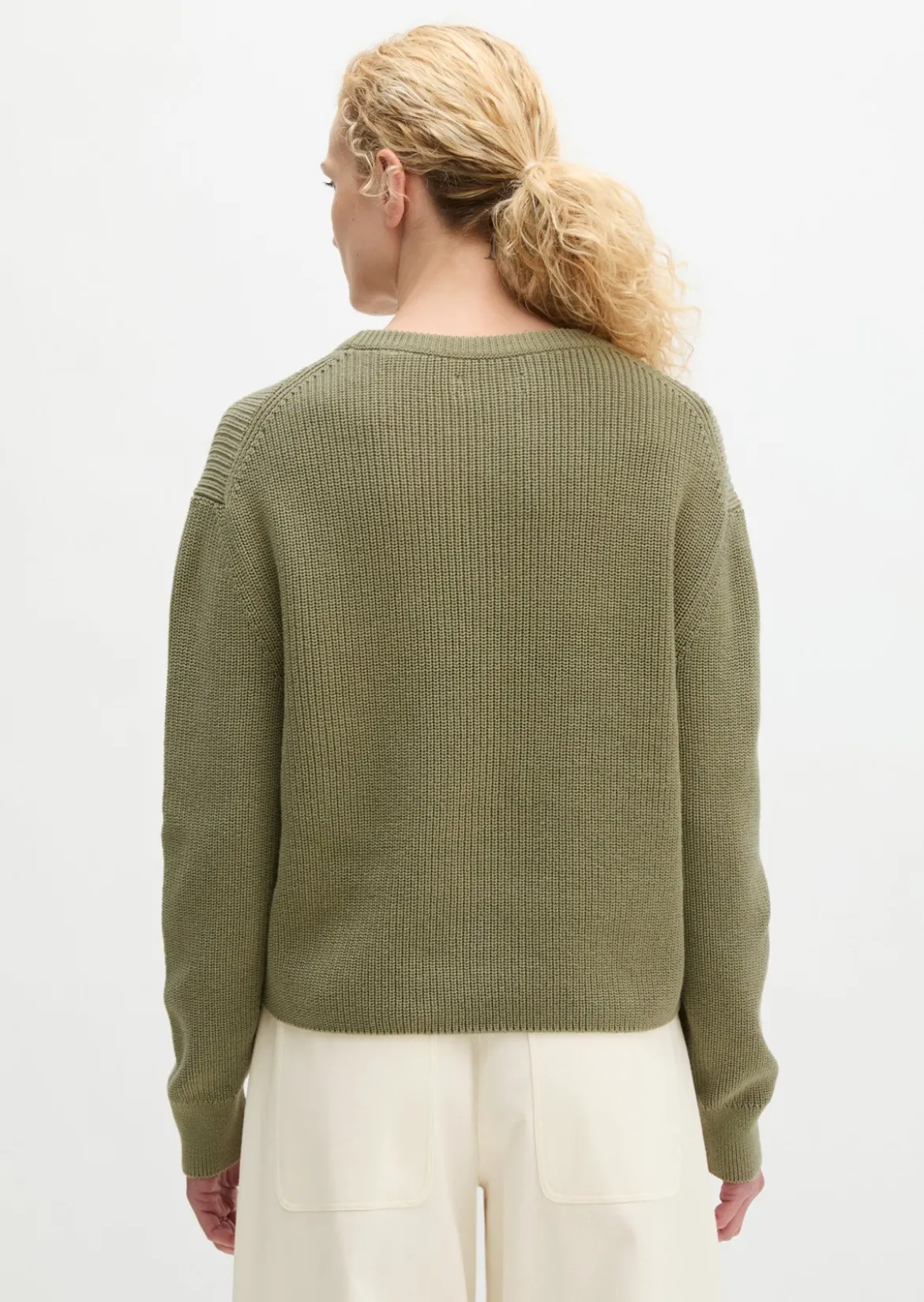 Pullover loose aus Heavy-Weight-Organic-Cotton