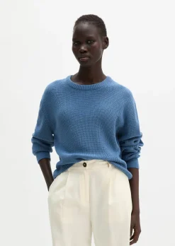 Pullover loose aus Heavy-Weight-Organic-Cotton