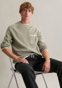 Pullover loose aus reiner Bio-Baumwolle