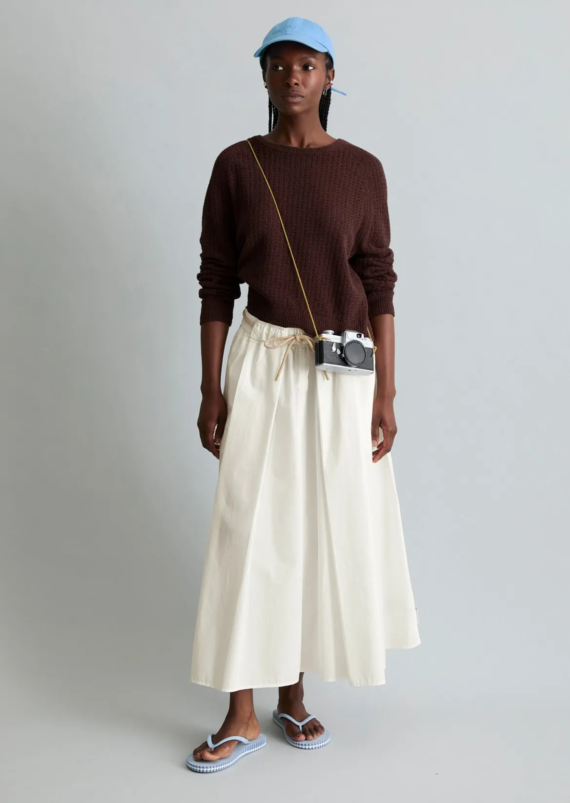 Pullover loose aus weichem Organic Cotton-Mix