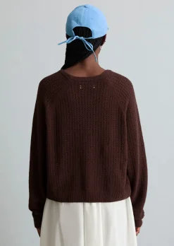 Pullover loose aus weichem Organic Cotton-Mix