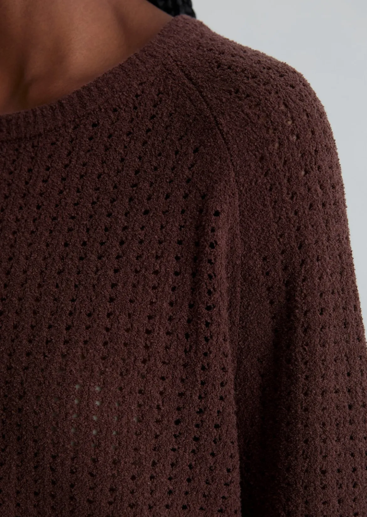 Pullover loose aus weichem Organic Cotton-Mix