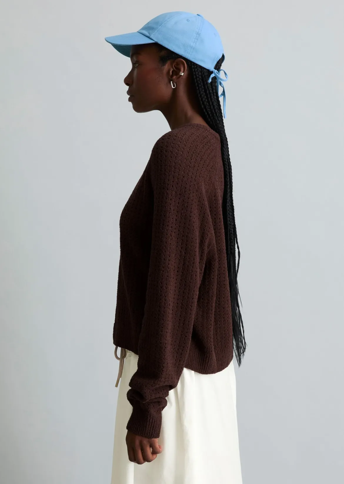 Pullover loose aus weichem Organic Cotton-Mix