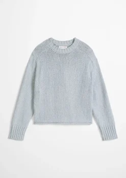 Pullover oversize aus hochwertigem Baumwoll-Mix