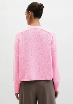 Pullover oversize aus hochwertigem Baumwoll-Mix