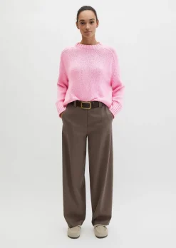 Pullover oversize aus hochwertigem Baumwoll-Mix