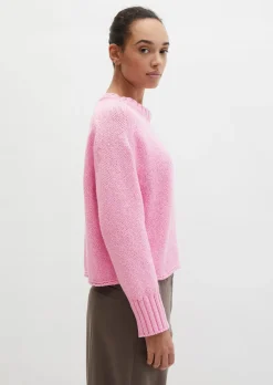 Pullover oversize aus hochwertigem Baumwoll-Mix