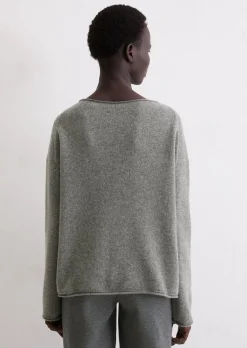 Pullover oversized aus flauschiger Lambswool