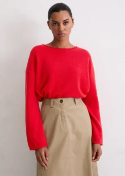 Pullover oversized aus flauschiger Lambswool