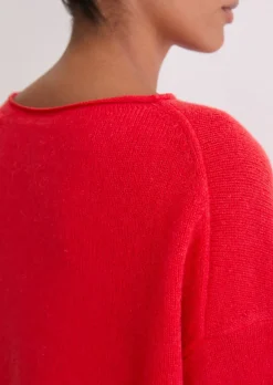 Pullover oversized aus flauschiger Lambswool
