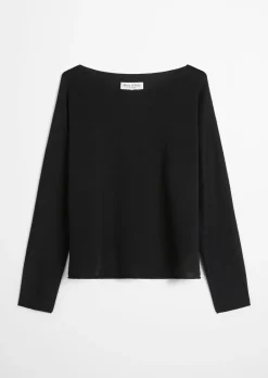 Pullover oversized aus reinem Baumwollgarn