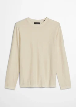 Pullover regular aus Bio-Baumwolle und Leinen